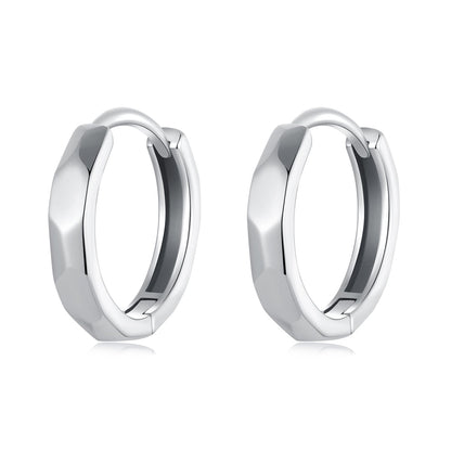 Sterling Silver Oxidized Earrings