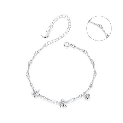 925 Sterling Silver Cubic Zirconia Bracelet