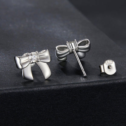 Sterling Silver Moissanite Earrings