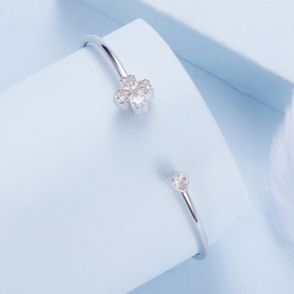 Sterling Silver CZ Pavé Bracelet