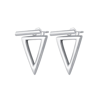 Sterling Silver Oxidized Earrings