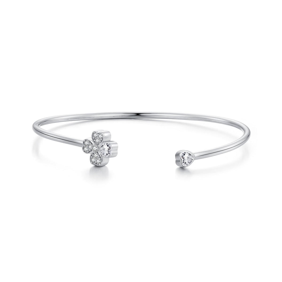 Sterling Silver CZ Pavé Bracelet