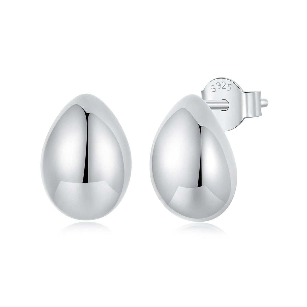 Sterling Silver Oxidized Earrings