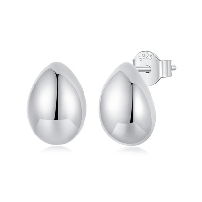 Sterling Silver Oxidized Earrings