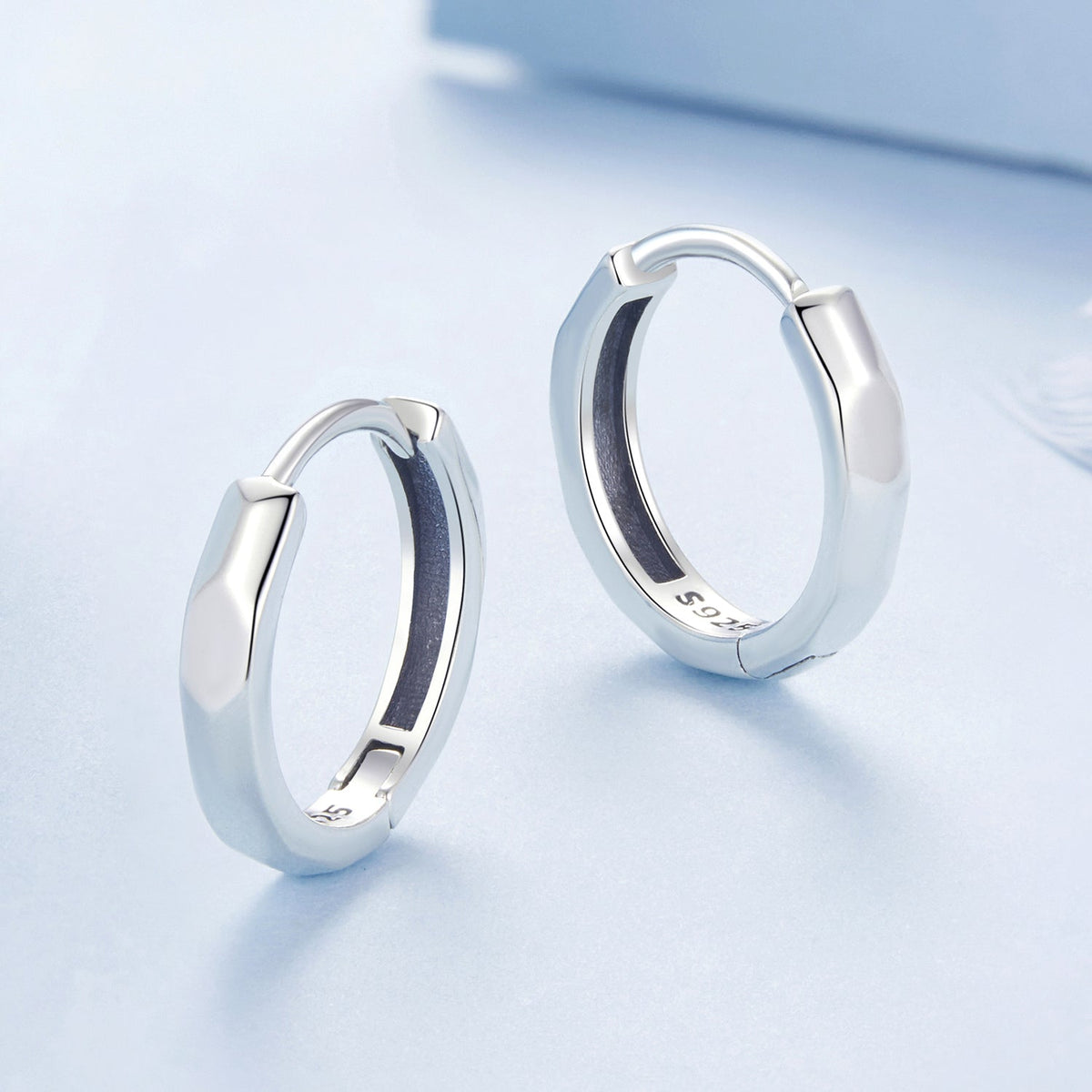 Sterling Silver Oxidized Earrings