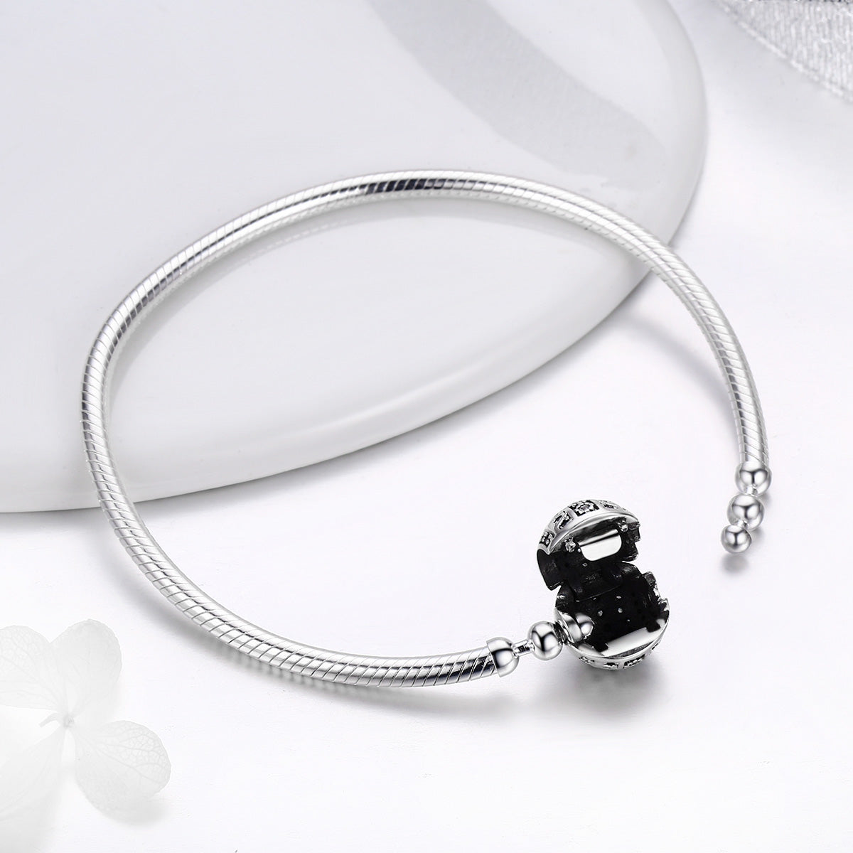 Sterling Silver Circular Head Bracelet