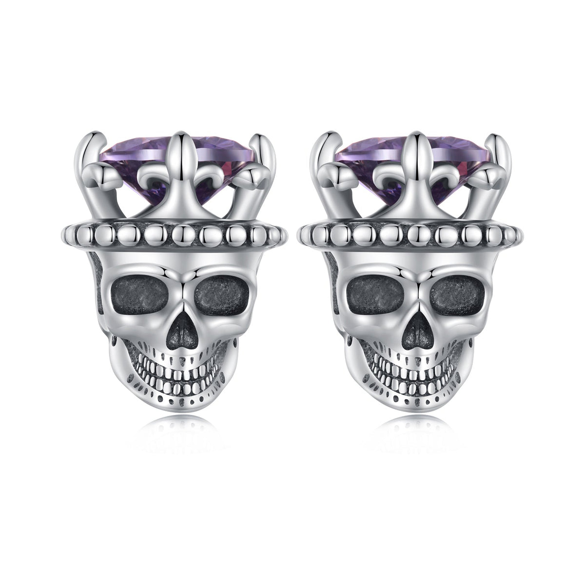 Sterling Silver Pavé CZ Earrings