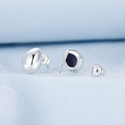 Sterling Silver Oxidized Earrings