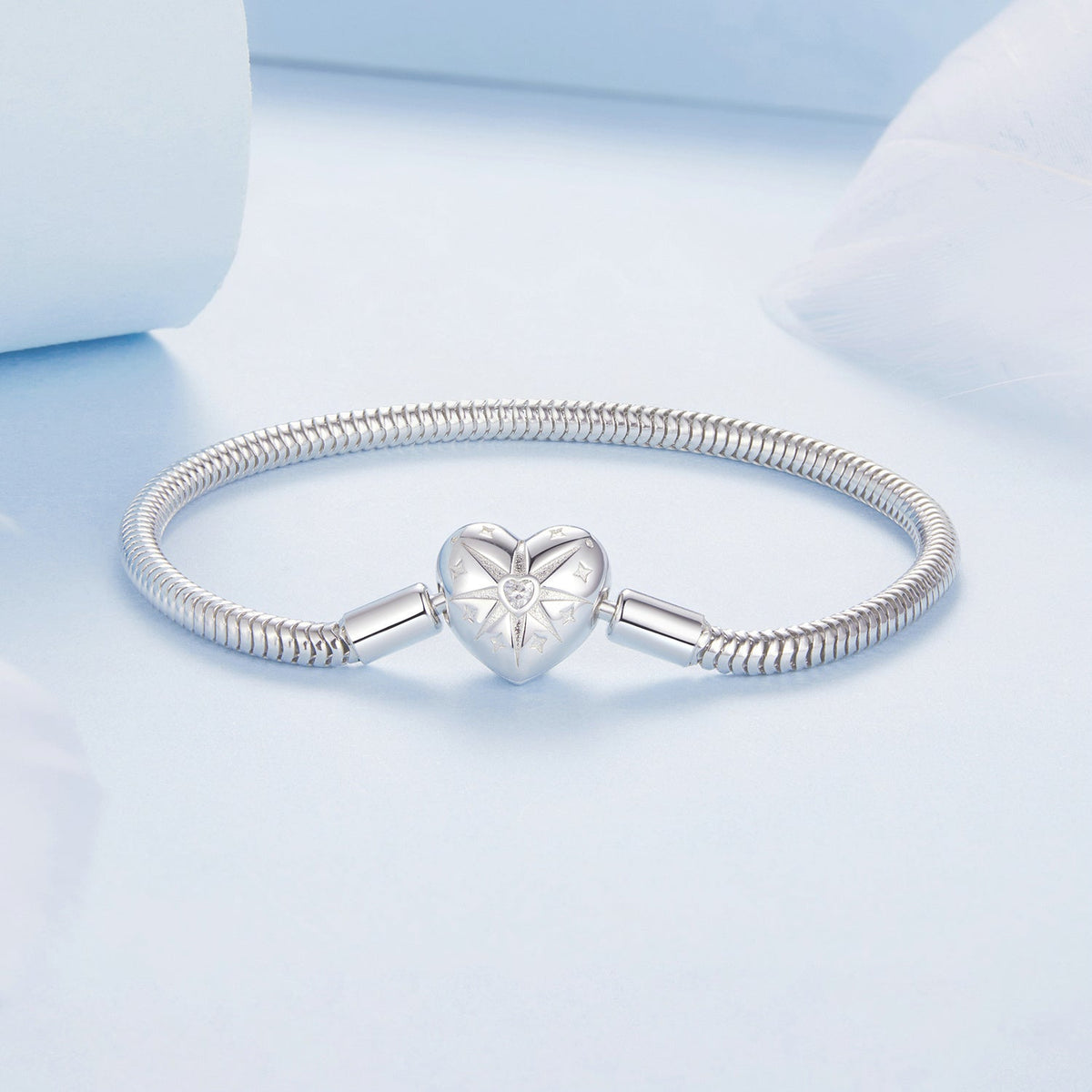 White Gold Plated Pavé Cubic Zirconia Bracelet