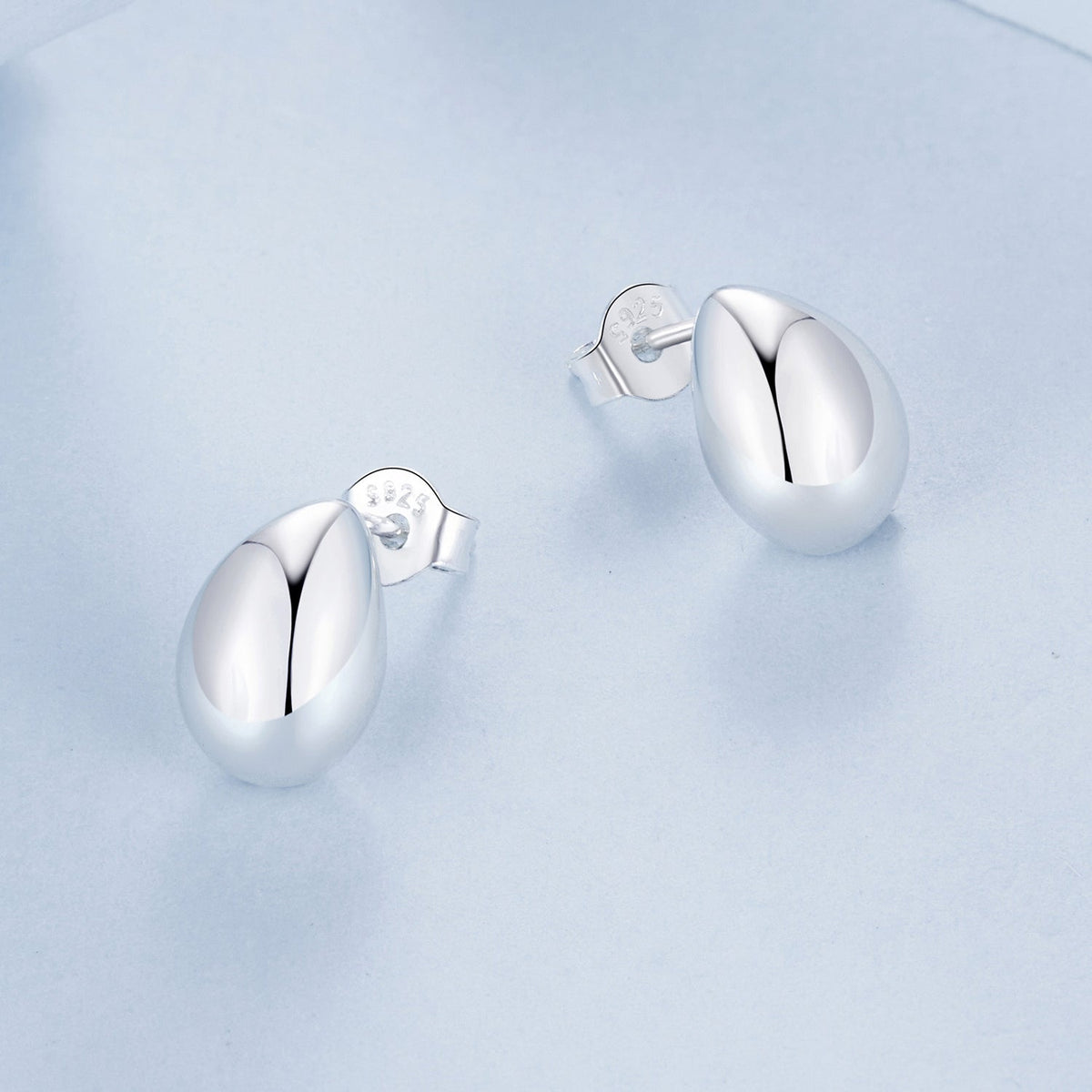 Sterling Silver Oxidized Earrings