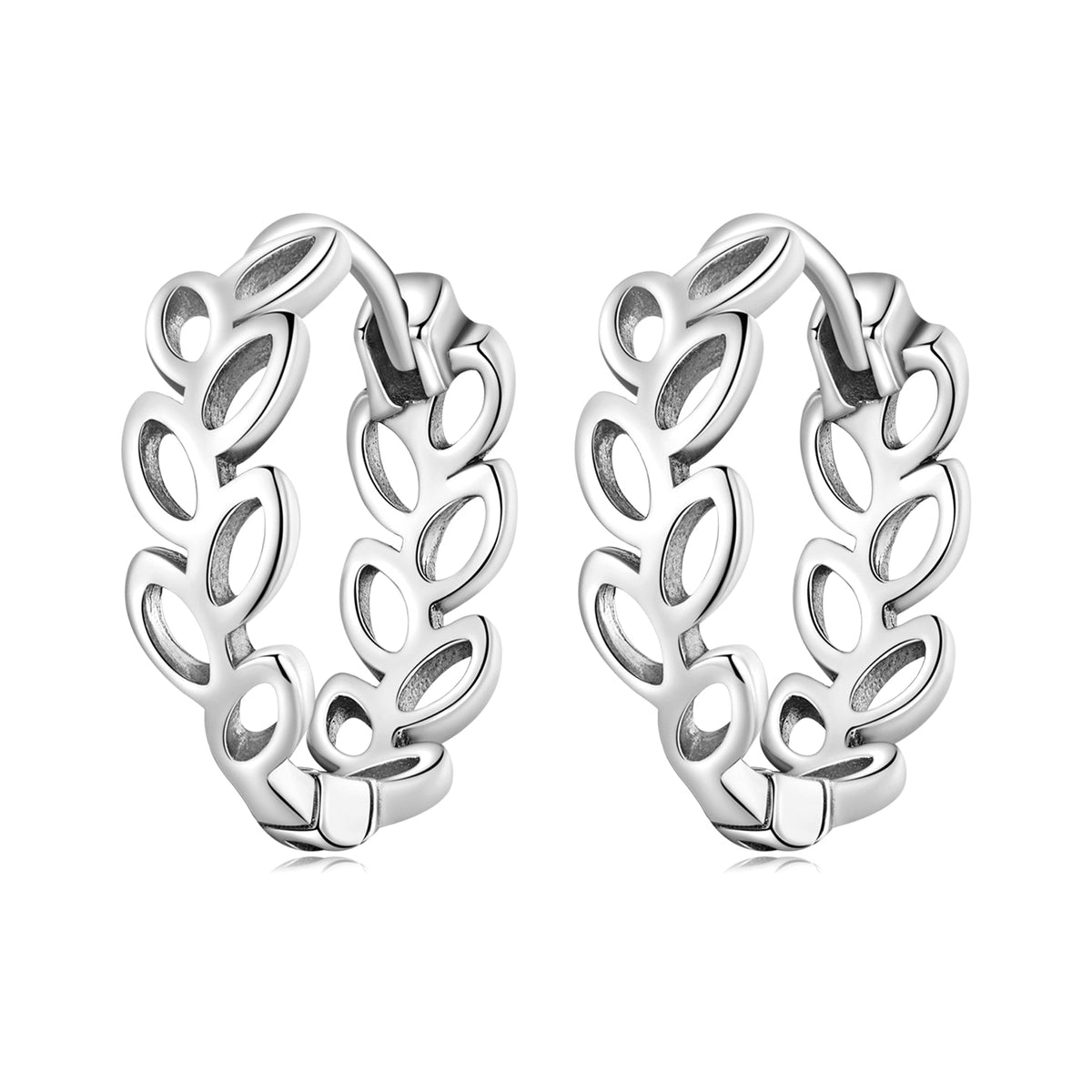 Sterling Silver Oxidized Earrings