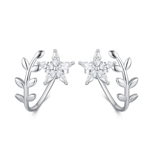 Sterling Silver CZ Earrings