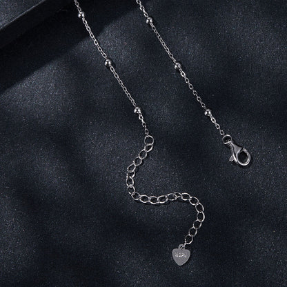 Sterling Silver Moissanite Necklace