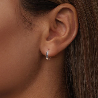 Sterling Silver Oxidized Earrings