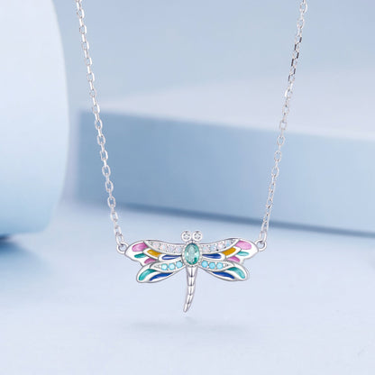 Sterling Silver CZ Pendant Necklace