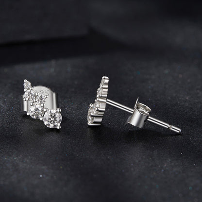 Sterling Silver Moissanite Earrings
