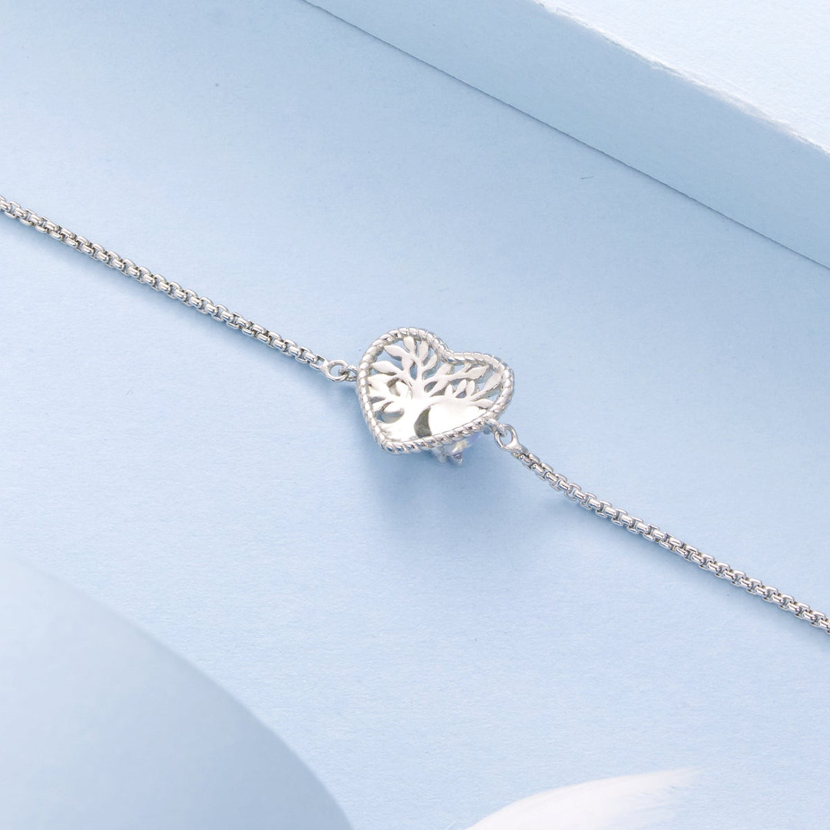 Sterling Silver Moonstone Bracelet
