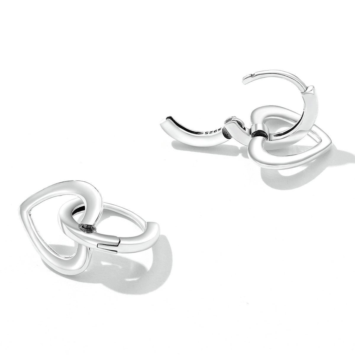 Sterling Silver Oxidized Earrings