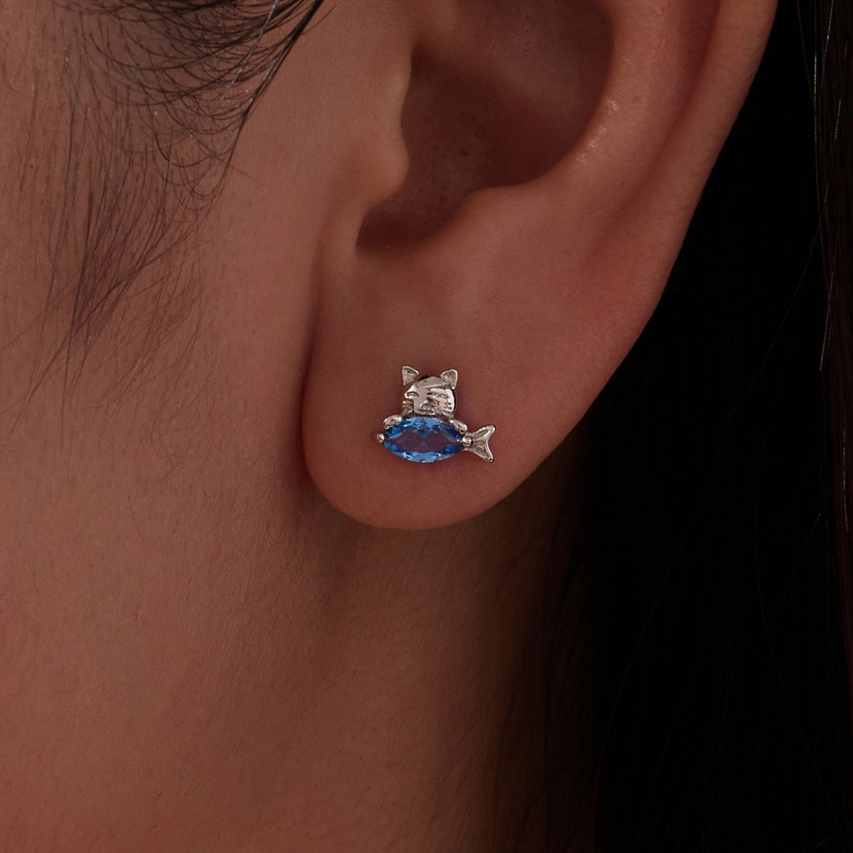 Sterling Silver Cubic Zirconia Earrings
