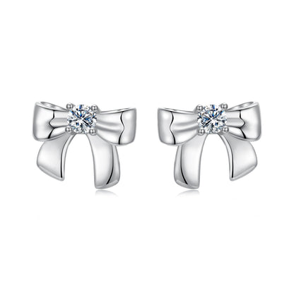 Sterling Silver Moissanite Earrings