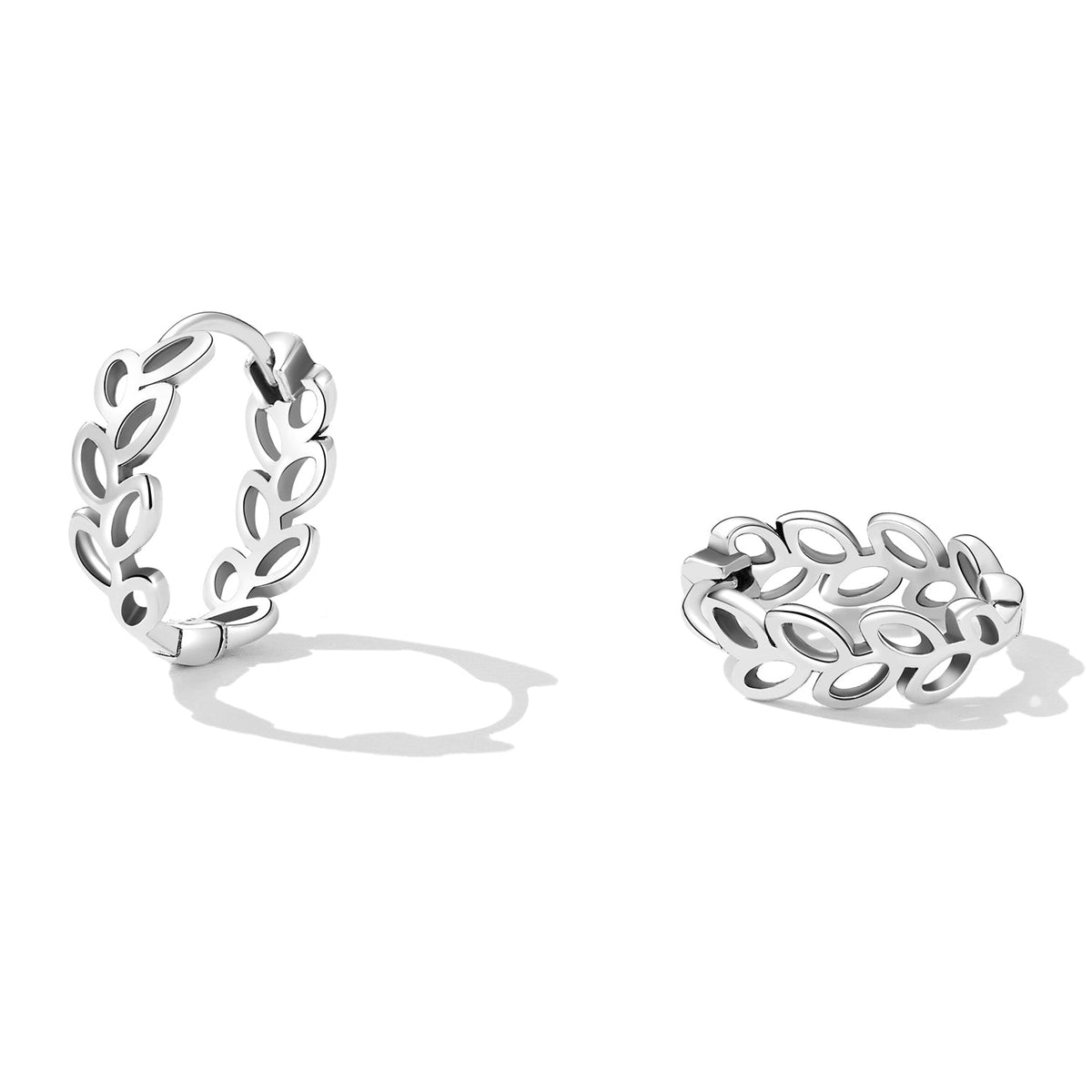 Sterling Silver Oxidized Earrings