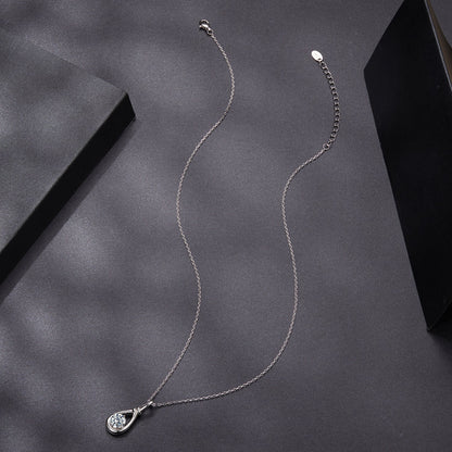 Sterling Silver Moissanite Necklace