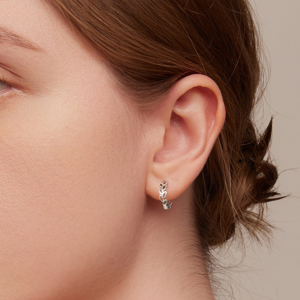 Sterling Silver Oxidized Earrings
