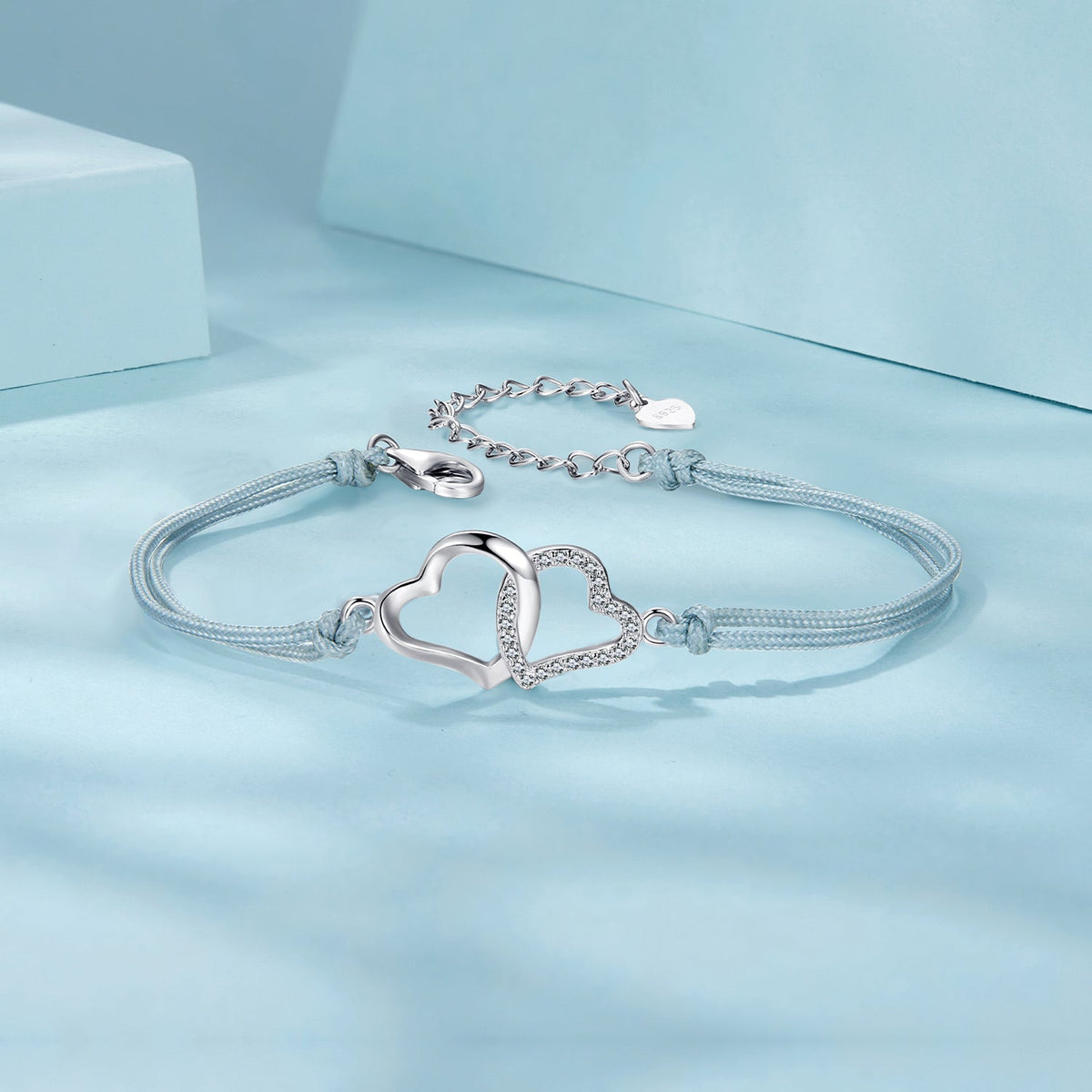 White Gold Plated Pavé CZ Bracelet