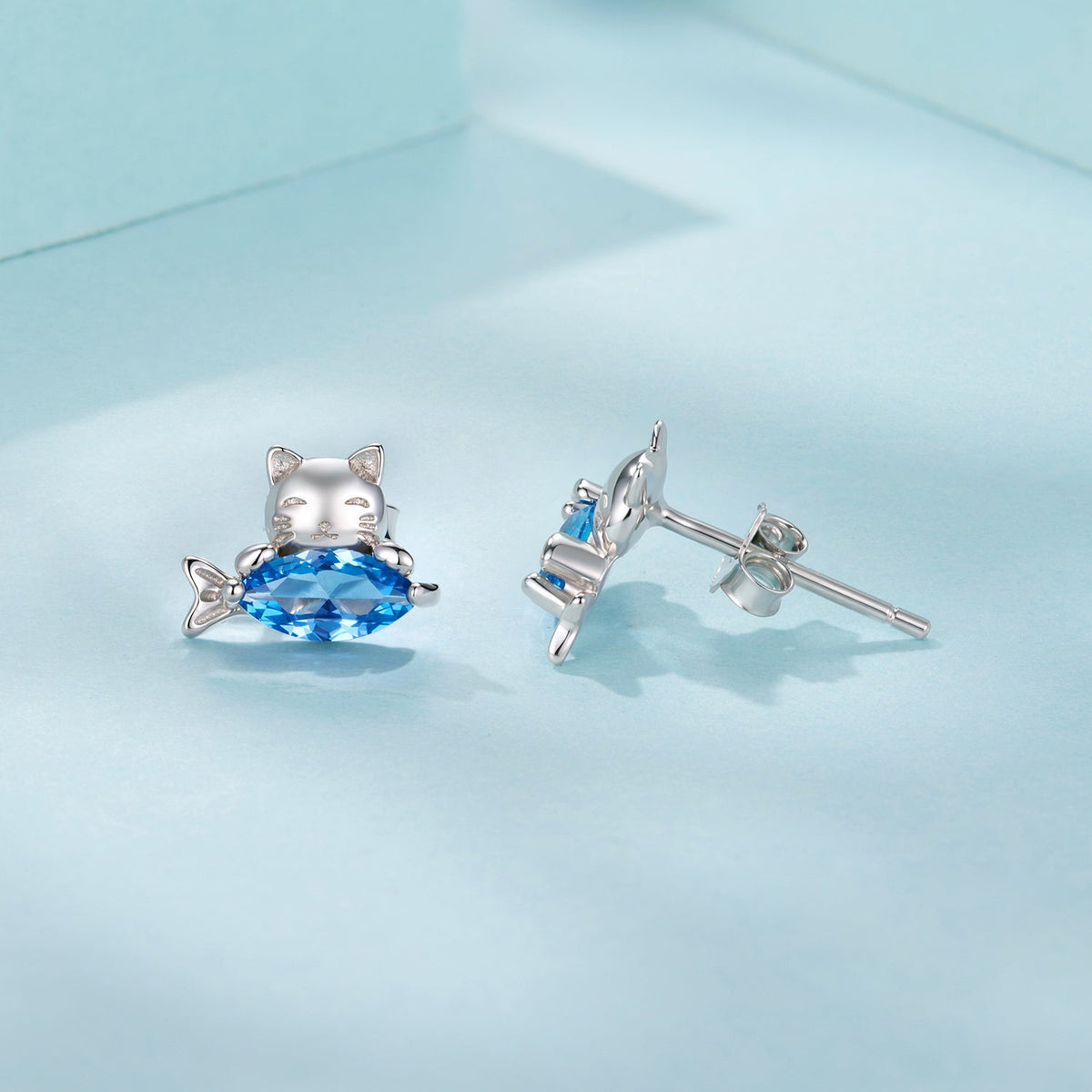 Sterling Silver Cubic Zirconia Earrings