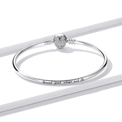 Sterling Silver Oxidized CZ Bracelet