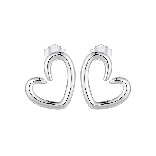 Sterling Silver Oxidized Earrings