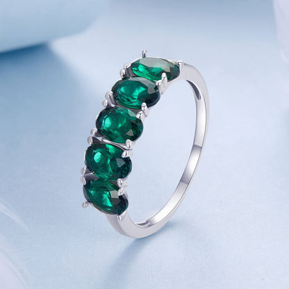White Gold Plated Pavé Cubic Zirconia Ring