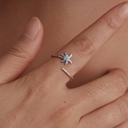 Sterling Silver Nano Opal Ring