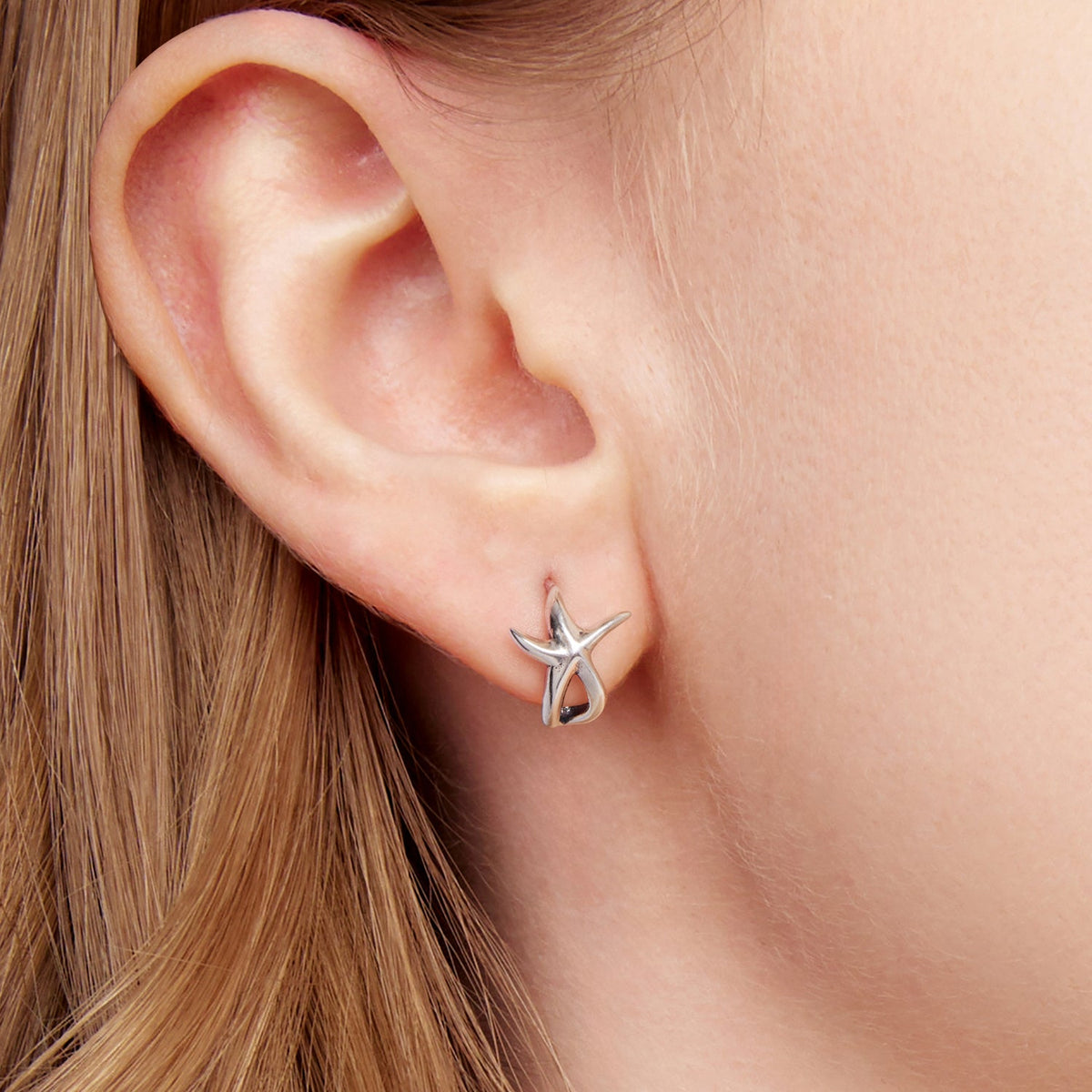 Sterling Silver Oxidized Earrings