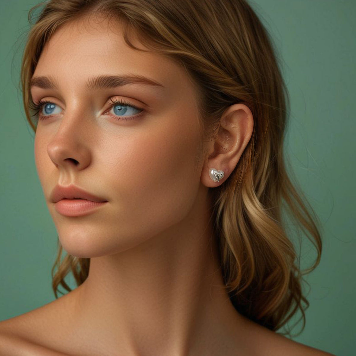 Sterling Silver Shell Pearl Drop Earrings