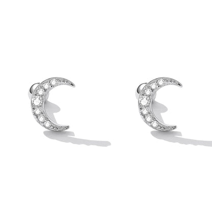 Sterling Silver Pavé Cubic Zirconia Earrings