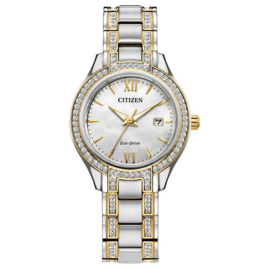 Two-Tone Stainless Steel Bracelet Watch, 30mm