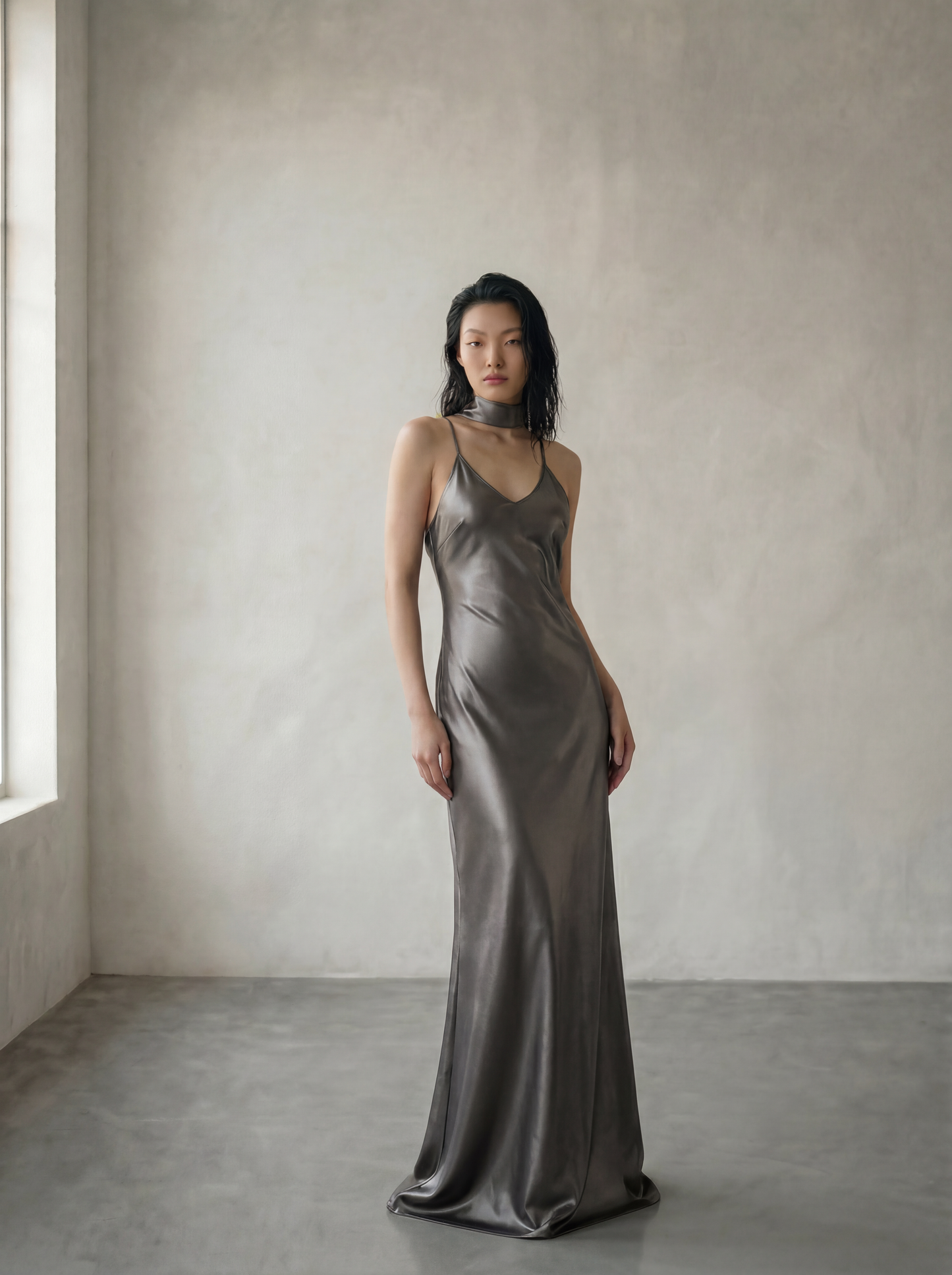 Silk Slip Bias Gown