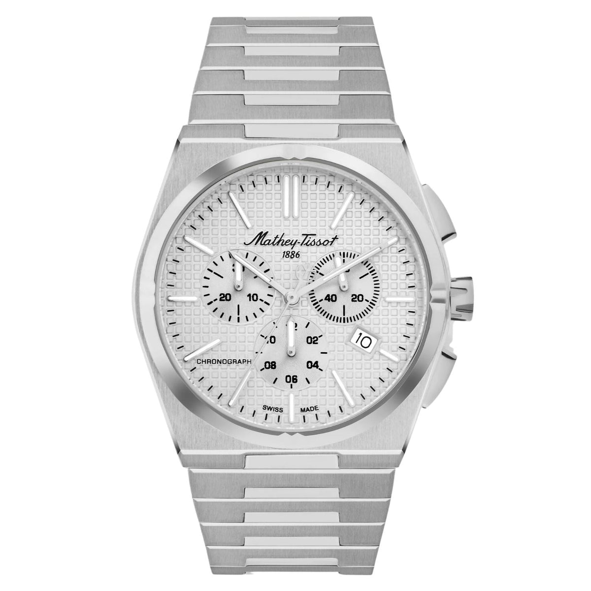 Tissot Zoltan White Stainless Steel Bracelet Watch