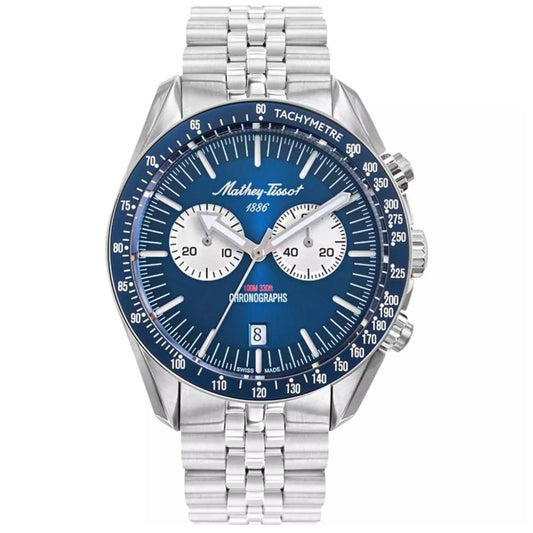 Stainless Steel Chronograph Watch