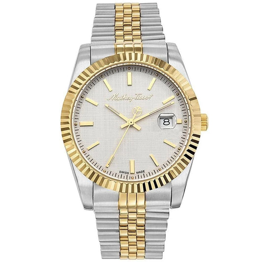 Two-Tone Stainless Steel Quartz Watch