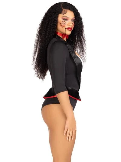 Pretty Puppet Costume Women's Sexy Horror Puppet Halloween Outfit