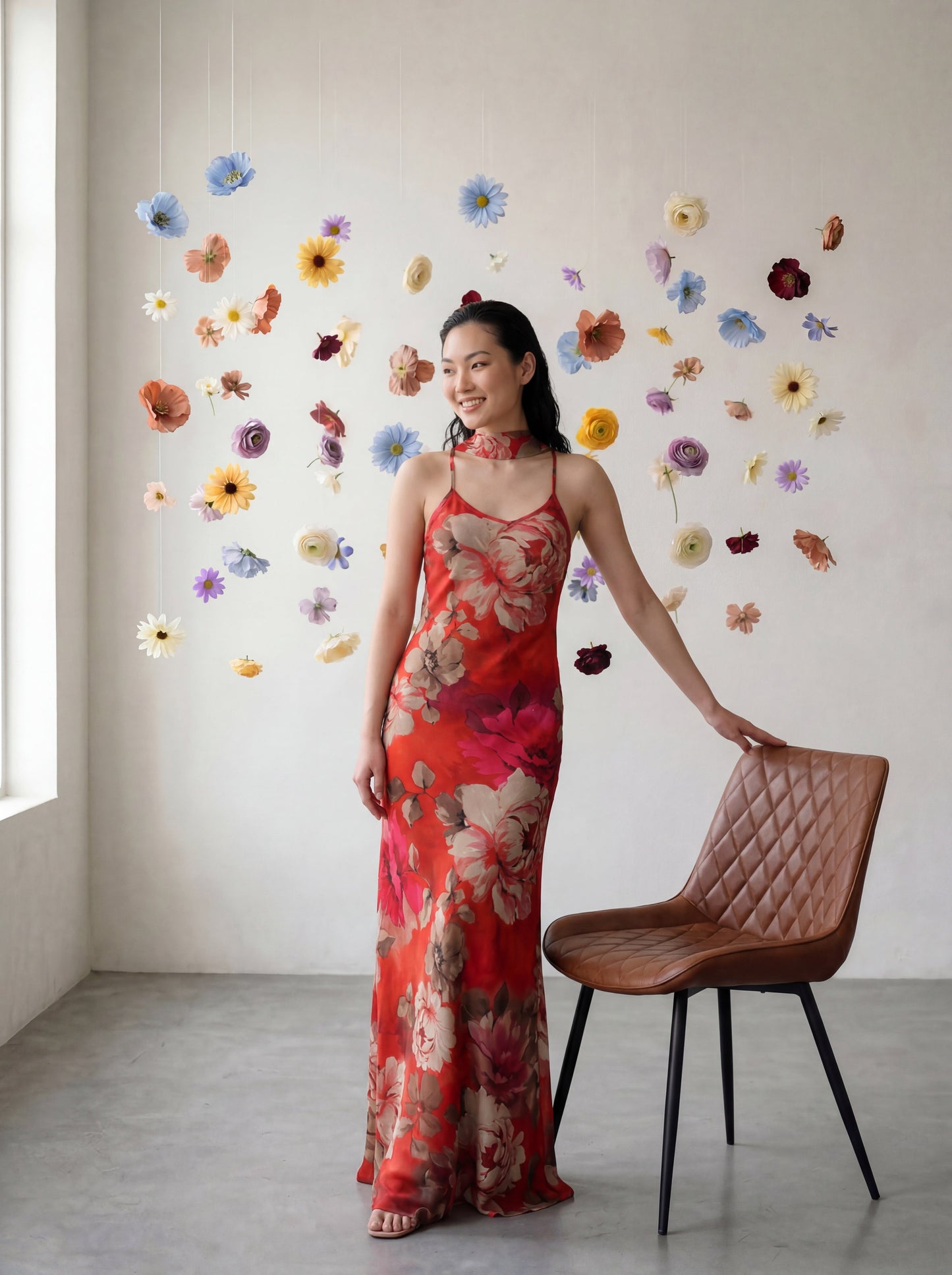 Silk Slip Bias Gown