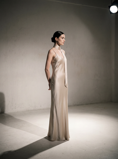 Silk Slip Bias Gown