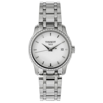Tissot T-Trend Couturier White Stainless Steel Watch