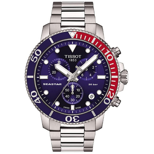 Tissot Seastar 1000 Blue Stainless Steel Watch