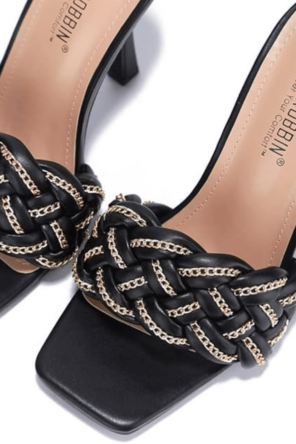 TILIO Square Toe Stiletto Heels