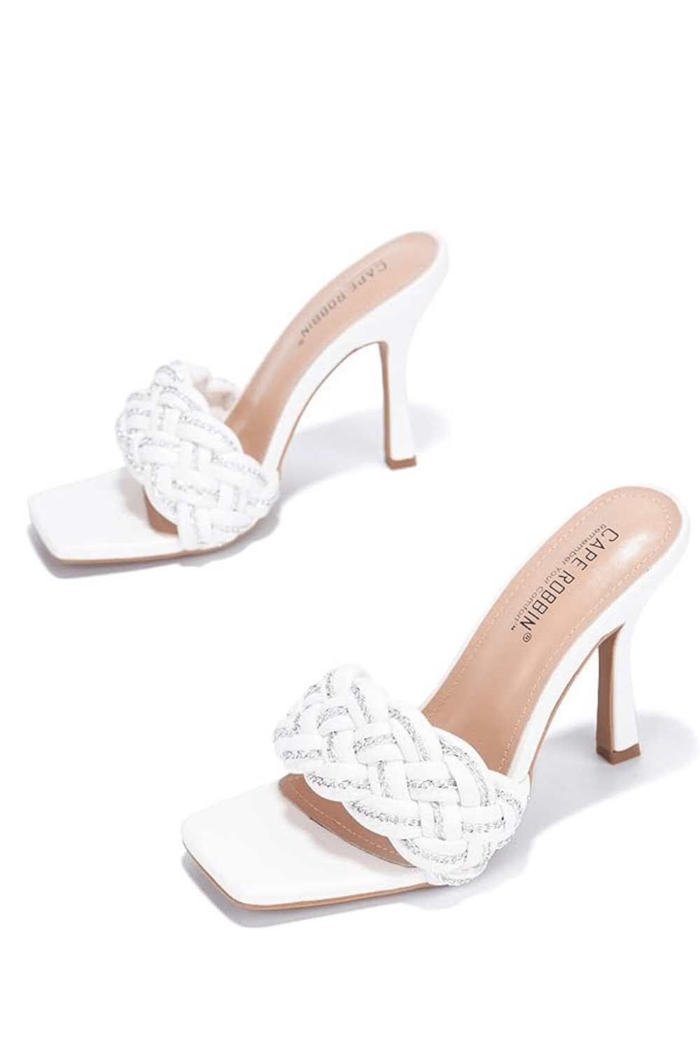 TILIO Square Toe Stiletto Heels
