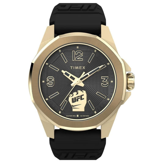 Timex Classic Black Dial Stainless Steel Watch