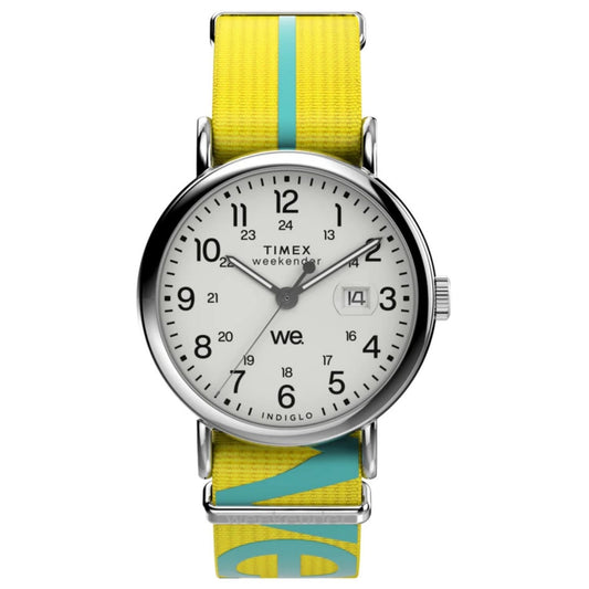 Timex Classic Yellow Fabric Strap Watch